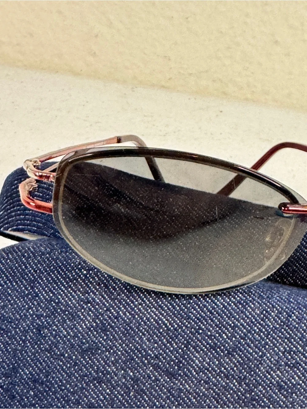 Romeo Gigli Oval glasses and clip on Sunglasses in Burgundy with Black Lenses